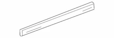 OEM NUEVO 2007-2009 Ford Taurus Five Hundred Mercury moldura inferior 7G1Z5425556APTM Foto 1 de 2