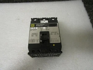 Square D FAL340708022 70A Circuit Breaker 480v ~ 250v - Picture 1 of 8