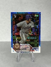 Michael Busch 2023 Topps Update Blue Shimmer Rookie Card RC /999 #US66 Dodgers