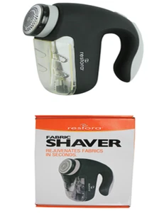 Restora Lint Best Electric Sweater Shaver Fuzz Pill Bobble Remover Fabric Fleece - Picture 1 of 1