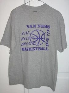 Van Ness All Star Basketball T-Shirt Youth Large L FINL365 Finish Line Athletics - Picture 1 of 1