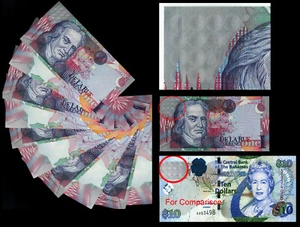 5 set of 2 pcs Test Note DLR "Newton" DIGIFLECT Bahamas Proof & Finished note - Picture 1 of 7