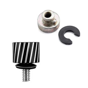 Rear Fender Black Seat Bolt Screw Nut Base for Harley Electra Glide Road King - Picture 1 of 6