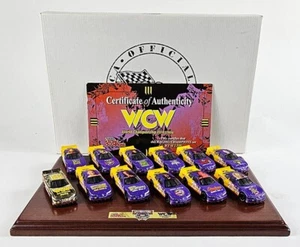 1998 WCW NASCAR Racing Champions 1/64 12 Diecast Car Set Includes COA - Picture 1 of 9