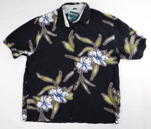 Billabong Men's Large (L) Button Down Hawaiian Aloha Fit Short Sleeve Shirt - Picture 1 of 13