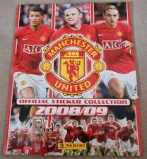 Panini Manchester United Official Sticker Collection 2008/09 Empty Album