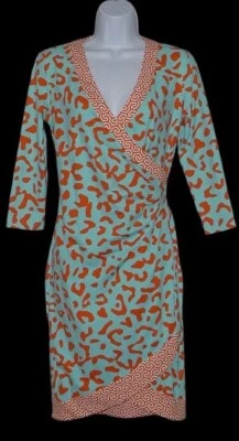 Vestido recto J. Mclaughlin Blythe Surplice imitación envolvente estampado de leopardo talla XS Foto 1 de 4