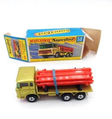 Matchbox Superfast No 58 DAF Girder Truck In Original Box - Image 1 of 4