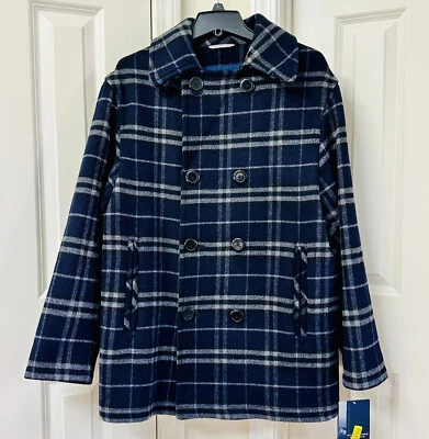 Roundtree & Yorke Men's Wool Peacoat, Size-M - Image 1 of 4