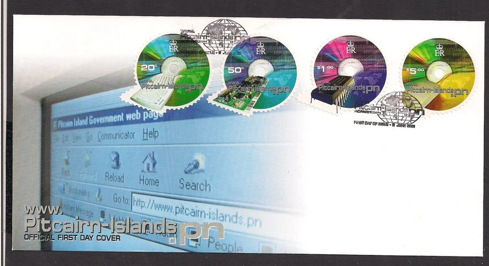 Pitcairn Islands 2001 FDC - Image 1 of 1