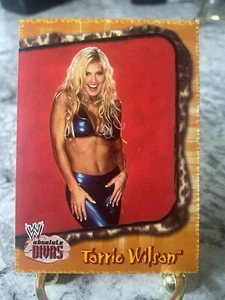 2002 Fleer WWE 🔥TORRIE WILSON🔥Absolute Divas TRUE ROOKIE - #7 Rc Miss Galaxy! - Picture 1 of 2