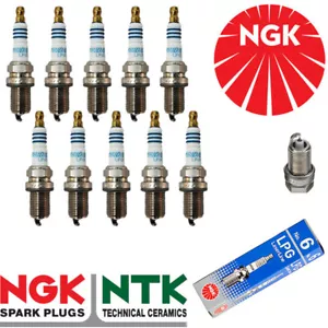 NGK LPG Spark Plug - Stk No: 1565 - Part No: LPG6 - x10 - Picture 1 of 1