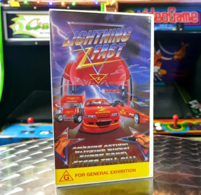 Lightning Fast - Vintage Australian Motorsport VHS Video Tape - Image 1 of 4