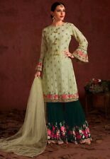 Pakistani Bollywood Designer Shalwar Kameez Embroidered Dress Womens