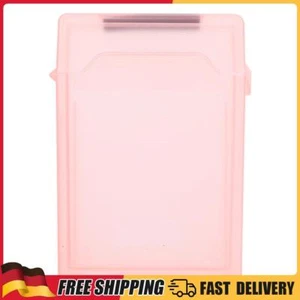 2,5-Zoll-HDD-SSD-Schutzhülle aus Kunststoff, stoßfeste Festplattenbox (rot) - Afbeelding 1 van 9