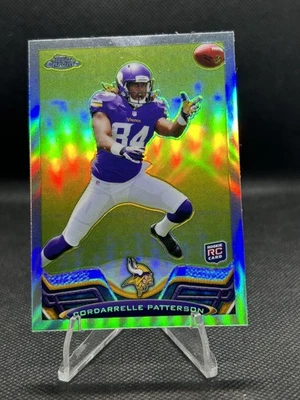 2013 Topps Chrome - Cordarrelle Patterson #19 Refractor (RC) Minnesota Vikings - Image 1 of 3