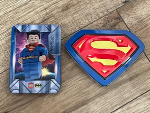 LEGO DC SUPERMAN MINIFIGURAS LATAS 212504 AMBAS NUEVAS Y PRECINTADAS - Imagen 1 de 2