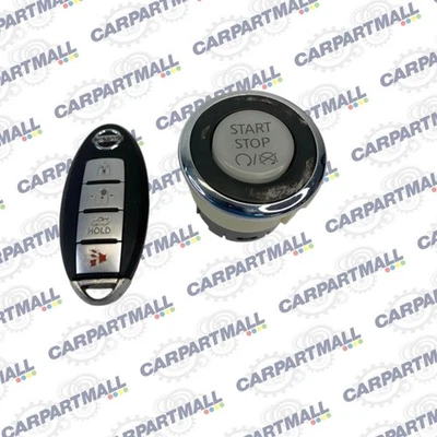 07-11 Nissan Altima Hybrid 2.5L AT Dahs Push Button Ignition Switch Remote Key - Image 1 of 4