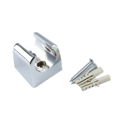 Sichere Wandhalterung Duschkopfhalterung massiv Messing Halter für Handbrause - Bild 1 von 4