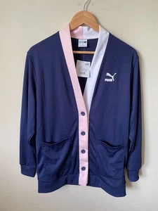 Puma Tennis Club Cardigan small peacoat - Picture 1 of 2