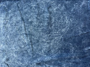 Vintage  Acid Washed Denim 3 Yards  108" X 60" Free Shipping - Picture 1 of 1