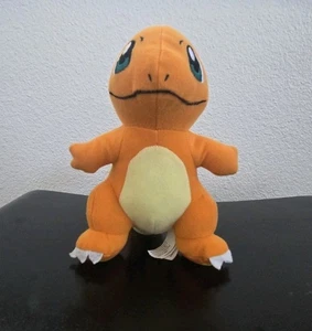 Pokemon Peluche Charmander 7"" de alto. Juguete blando pequeño. usado - Imagen 1 de 10