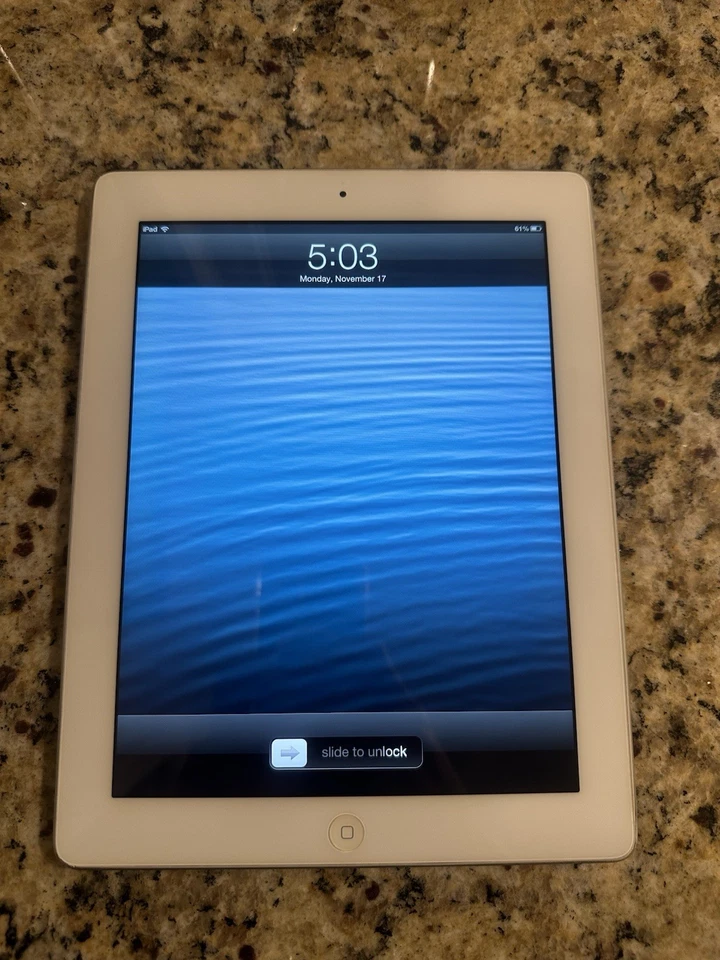 Apple iPad 4ta Generación - 16GB - Blanco - Solo Wifi - Buen Estado - IOS 6.0.1 Foto 1 de 4