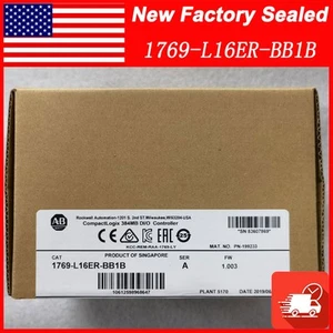 Allen-Bradley 1769-L16ER-BB1B/A CompactLogix 384KB DI/O Controller AB NEW - Picture 1 of 5