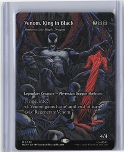 Venom, King in Black - (Sin fronteras) Universo Marvel Eterno-Legal Lámina - Imagen 1 de 2