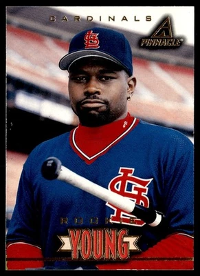 1997 Pinnacle Dmitri Young St. Louis Cardinals #177 - Image 1 of 2
