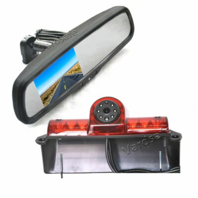 Rear View Reverse Camera&Replacement Mirror Monitor For Chevy Express GMC Savana - Image 1 of 4