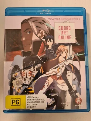 SWORD ART ONLINE: VOLUME 2 - AINCRAD PART 2 (EPS 8-14) (2012) BLURAY - Image 1 of 3