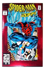 Spider-Man 2099 #1 Foil Stamped CVR (1992) Marvel Comics - Bild 1 von 2