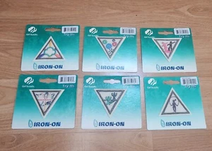 Girl Scout Patches Try-Its Lot of 6 NEW Iron on read for breakdown - Picture 1 of 9