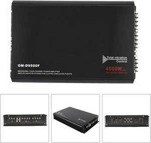 YaeCCC GM-D9500F 4500W 4-Kanal Klasse A/B Auto Audio High Power Verstärker NEU - Bild 1 von 7