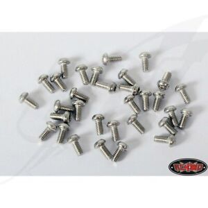 ES- Rc4Wd Slvr Replacement Screws For Losi Micro Crawler Beadlock Whee - RC4ZS00