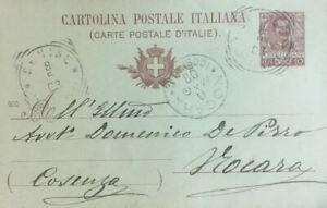 CARTOLINA POSTALE 10 CENT. 1903 CC04