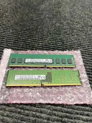 SK Hynix 8GB (2x4GB) DDR4 RAM Memory HMA851U6CJR6N-UH,HMA451U6AFR8N-TF - Image 1 of 4
