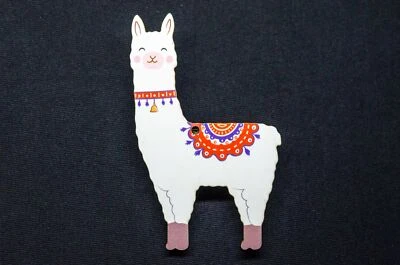Broche Prendedor Llama Alpaca Miniblings Paquete Andino Animal Camello Blanco Foto 1 de 4