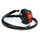 Red button Kill Bar Switch Engine For 7/8" Handlebar ATV Bike Scooter ON/OFF