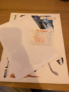 Elton John Programme Poster And Ticket 1989 - Imagen 1 de 4