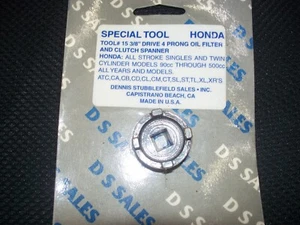 Filtro de aceite y llave de embrague Honda motocicleta ATC XL CB XR GL D S herramienta de venta 15 - Imagen 1 de 1