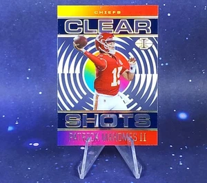 Patrick Mahomes 2021 Panini Illusions Clear Shots Kansas City Chiefs Football - Picture 1 of 13