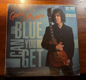 NEW/SEALED GARY MOORE HOW BLUE CAN YOU GET LP BLUE VINYL THIN LIZZY AMAZING MAN - Picture 1 of 2