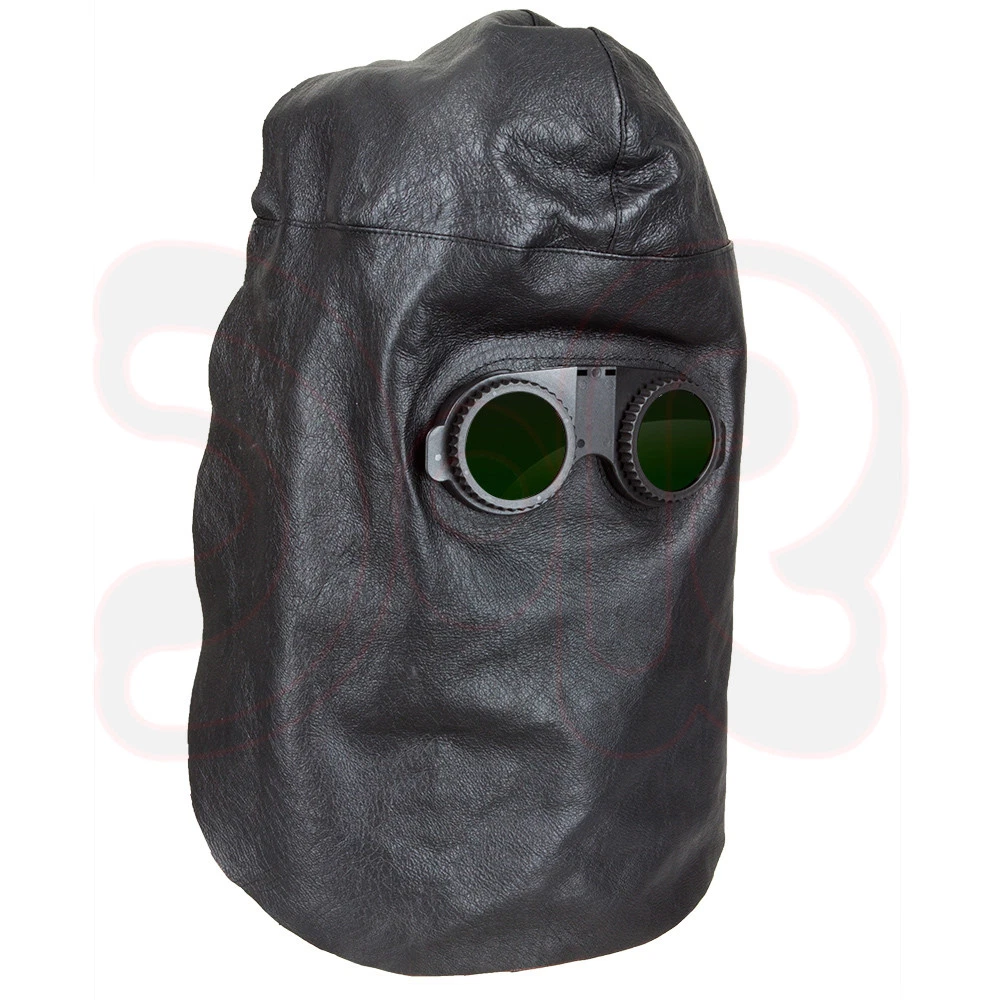 Vollgesichts-Halloween-Maske Aus Leder – Atmungsaktiv, Verstellbar & Total Lustig Für Partys