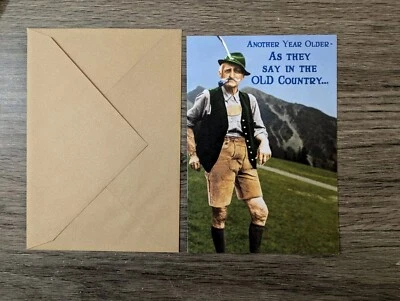 Tarjeta de cumpleaños - otro año más antigua Foto 1 de 2