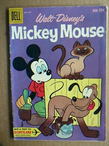 WALT DISNEY'S MICKEY MOUSE #74 - OCTOBER NOVEMBER 1960 - DELL PUBLISHING - GOOD  - Picture 1 of 5
