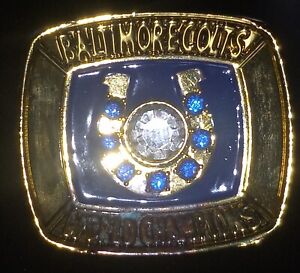 Baltimore Colts (1970) Super Bowl V Ring (replica) Johnny Unitas