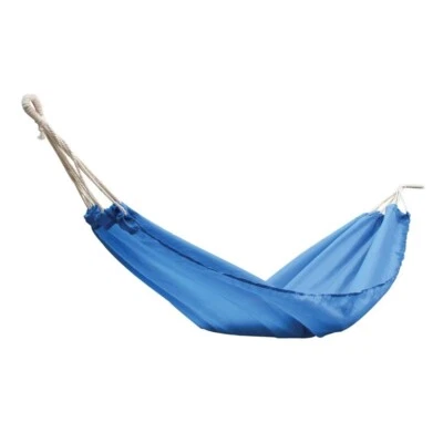 Garden Camping Hammock Bed Hanging Swing Breathable Outdoor 1-2 Person Blue - Image 1 of 4