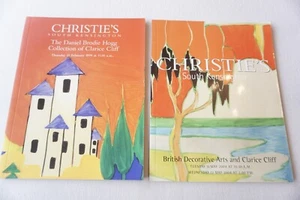 Christies Clarice Cliff Art Deco Auction Catalogue x2 - Imagen 1 de 9